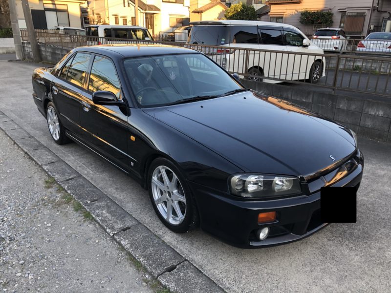 日産 スカイライン(R34)の車検 パワーウィンドモーター交換 | さくら車検‐ブログ＆整備レポート