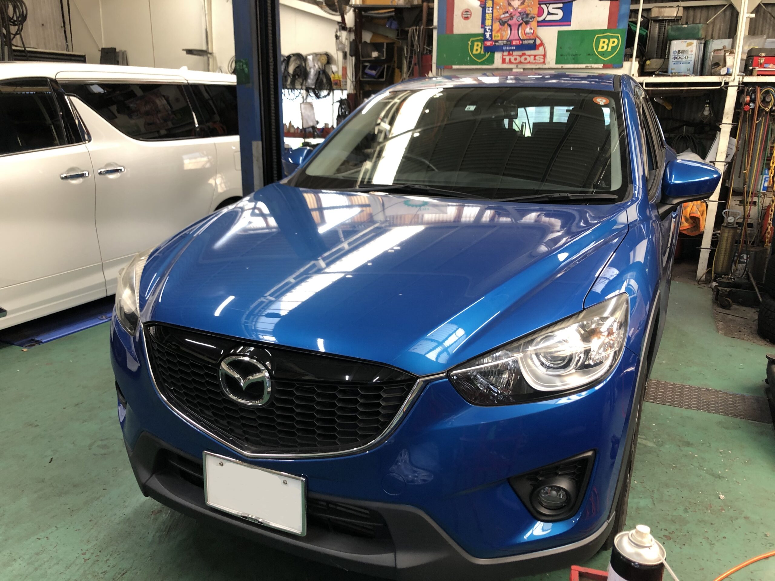 マツダ CX-5 リアショックアブソーバー交換 | さくら車検‐ブログ＆整備